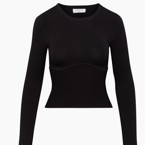 Babaton Sculpt Knit Empire Longsleeve